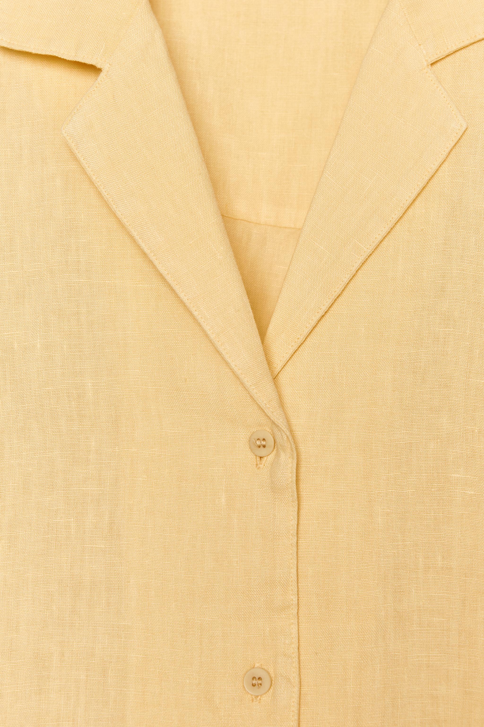 100% LINEN SHIRT ZW COLLECTION